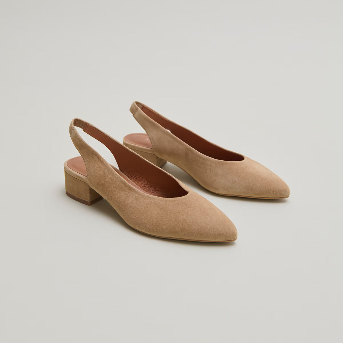 Ballerines à bouts arrières ouverts