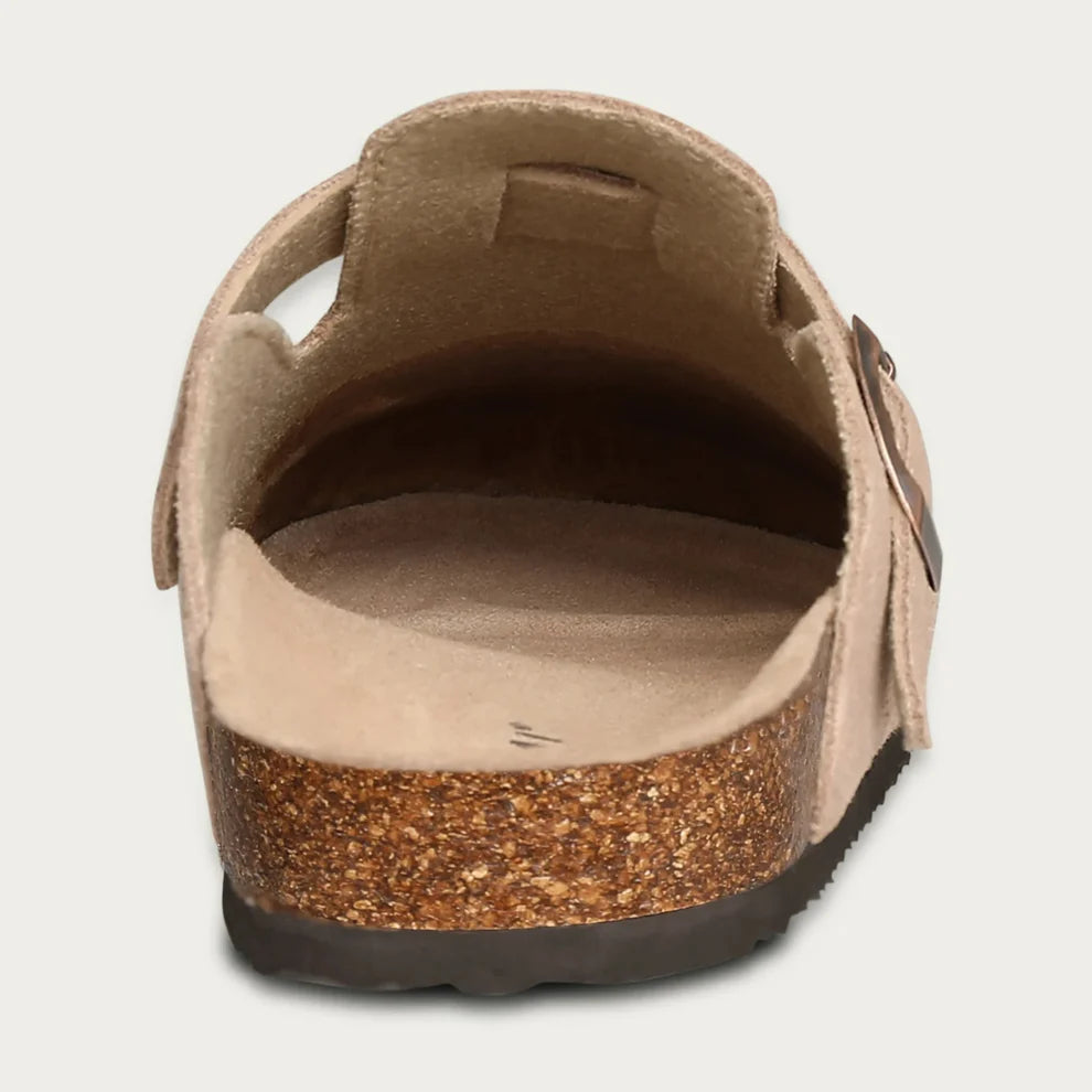 Sandales mules fermées style Birk