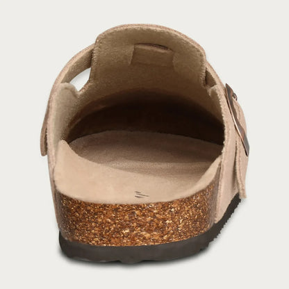 Sandales mules fermées style Birk